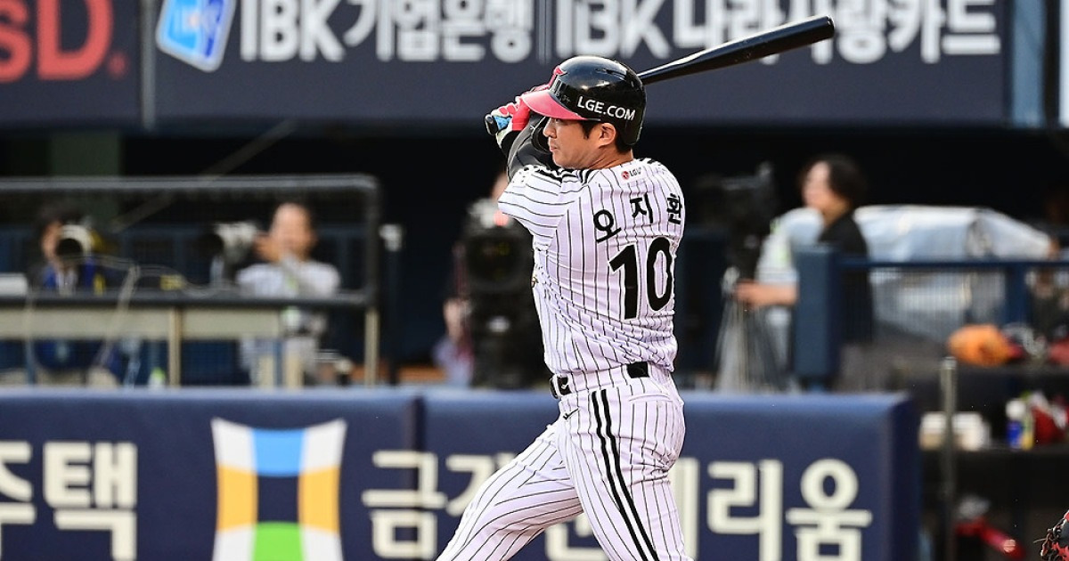 KIA 6연승 그 팀 맞아? 김도영 '찬물 병살타'→무기력 2연패…LG 3-1 승→35일 만에 단독 1위 탈환 [잠실:스코어]