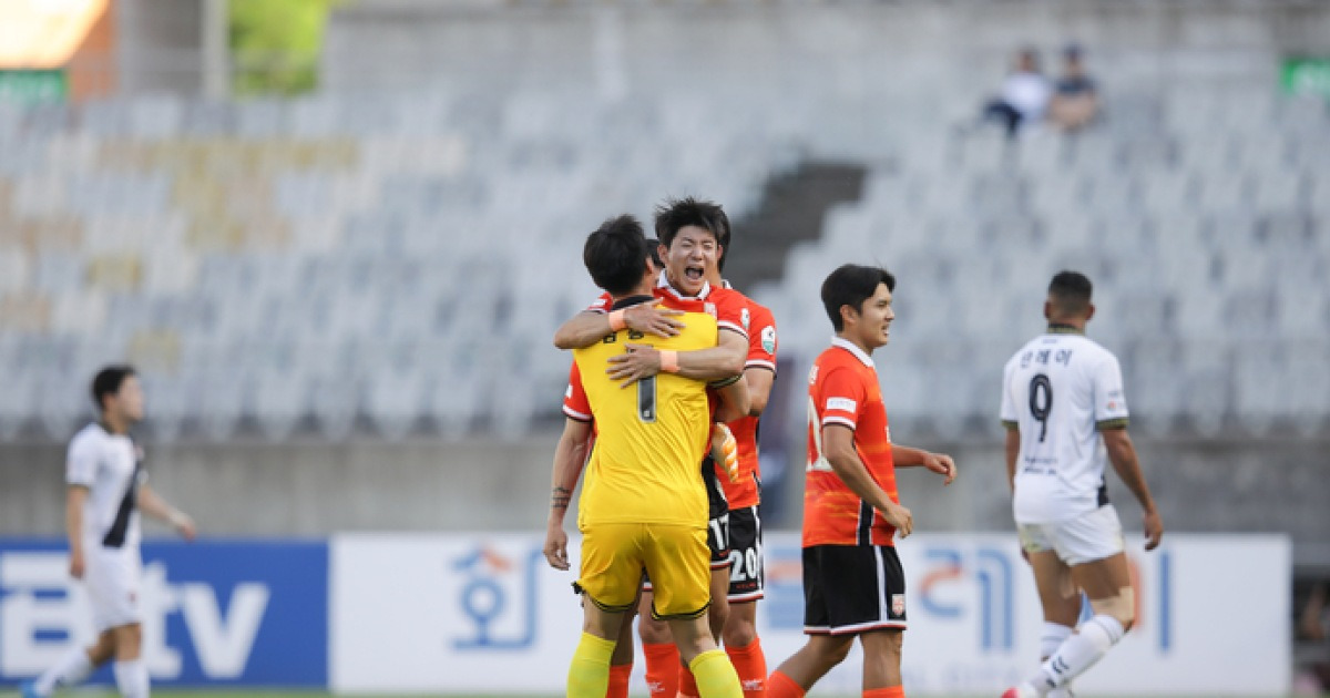 화성FC, 상승세 무섭다...8경기 무패행진