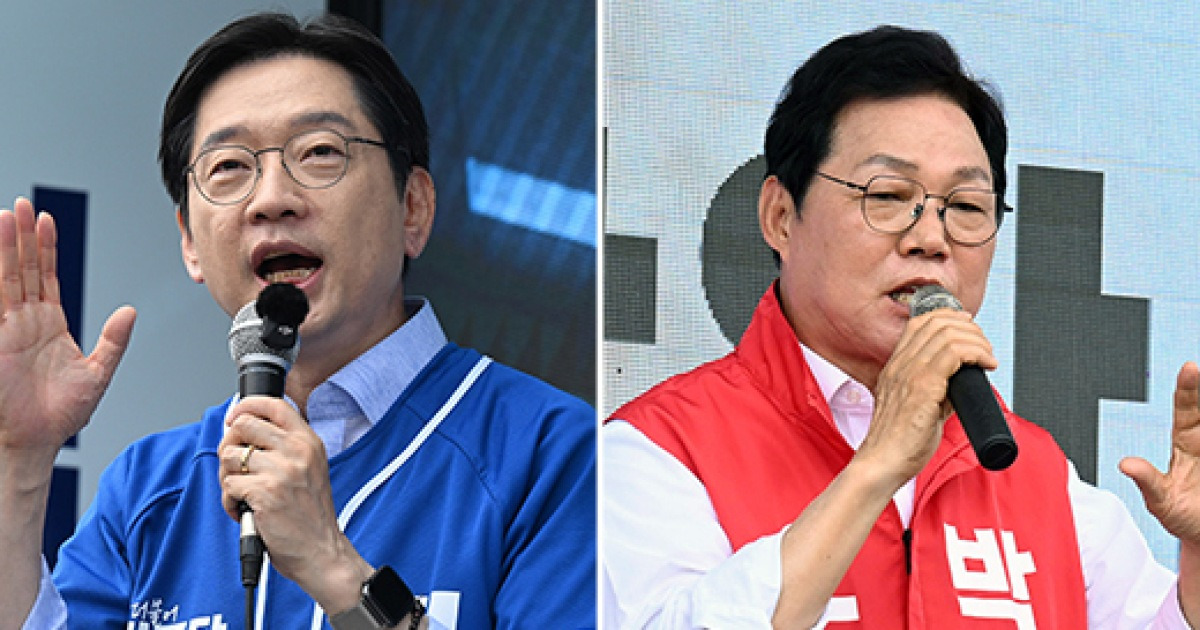 김경수 “농어촌 기본소득 확대”- 박완수 “AI 활용 인력난 대응”