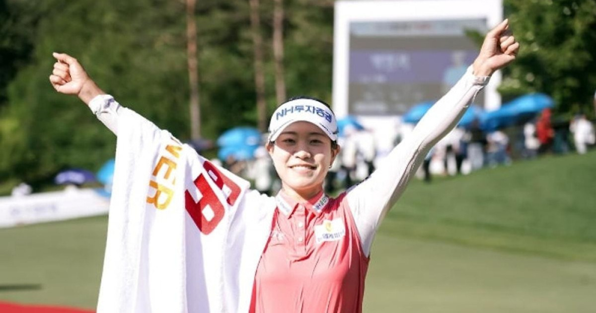 2년 기다린 우승, KLPGA 통산 20승 완성한 박민지..“이제 기록에 걸맞은 선배 되고 싶다”