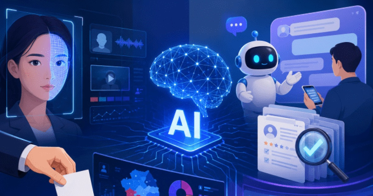 위협 딱지 떼고 선거 도구로…6·3 지선 파고든 AI