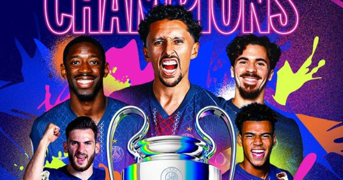[UCL 파이널] PSG, 아스널과 120분 혈투 끝 승부차기 4-3 승리...UCL 2연패 달성, 이강인은 끝내 결장