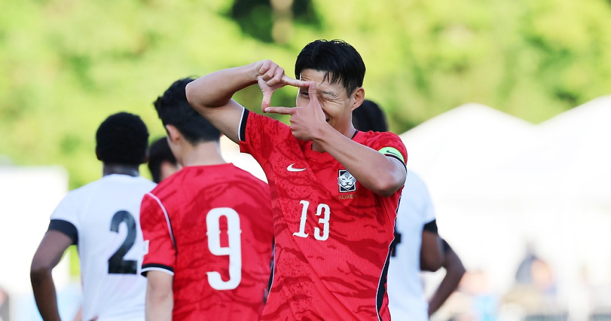 ‘손흥민·조규성 멀티골 폭발’ 홍명보호, 트리니다드토바고 5-0 대파[여기는 솔트]
