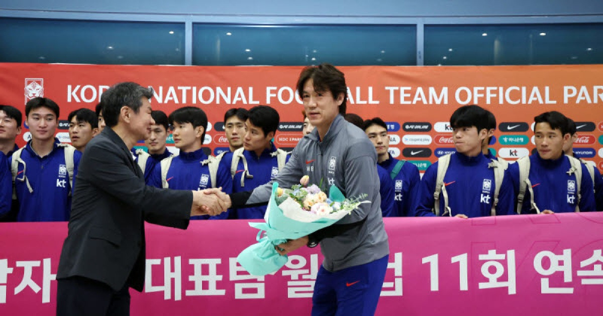 '32강 10억, 16강 20억, 8강 30억'…정몽규, 대표팀에 추가 포상금 쏜다