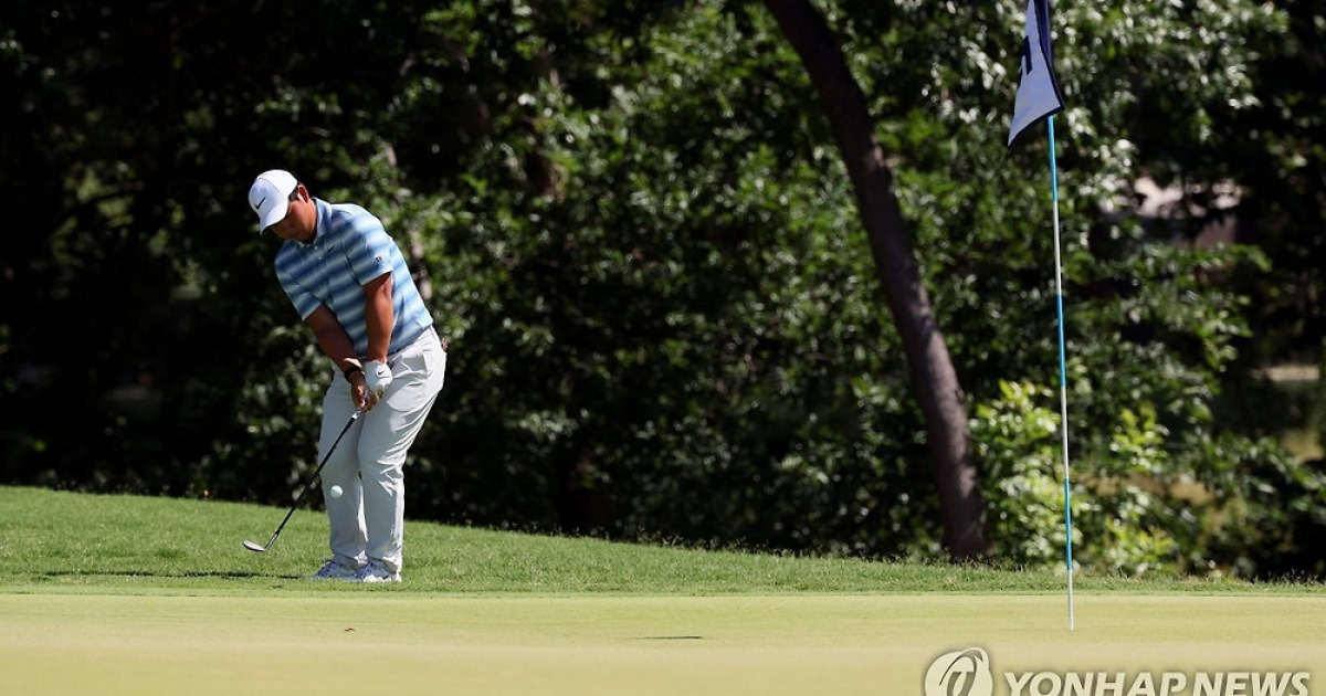 김주형, PGA 찰스 슈와브 공동 54위…연장전서 헨리 우승