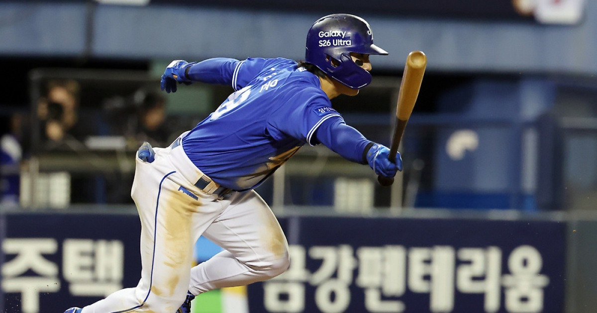 '박승규 3점포·김성윤 역전타' 삼성, NC에 8-7 역전승