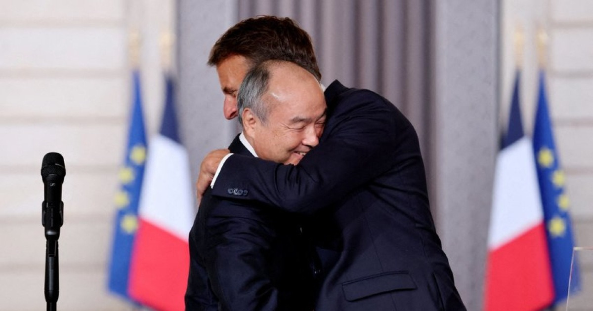프랑스도 AI 경쟁 속으로…손정의 132조 투자