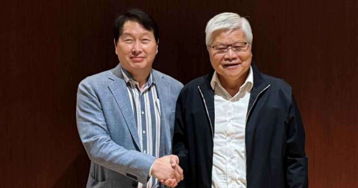 최태원 SK 회장, TSMC 수장과 대만서 회동…'글로벌 AI 반도체 동맹' 다져