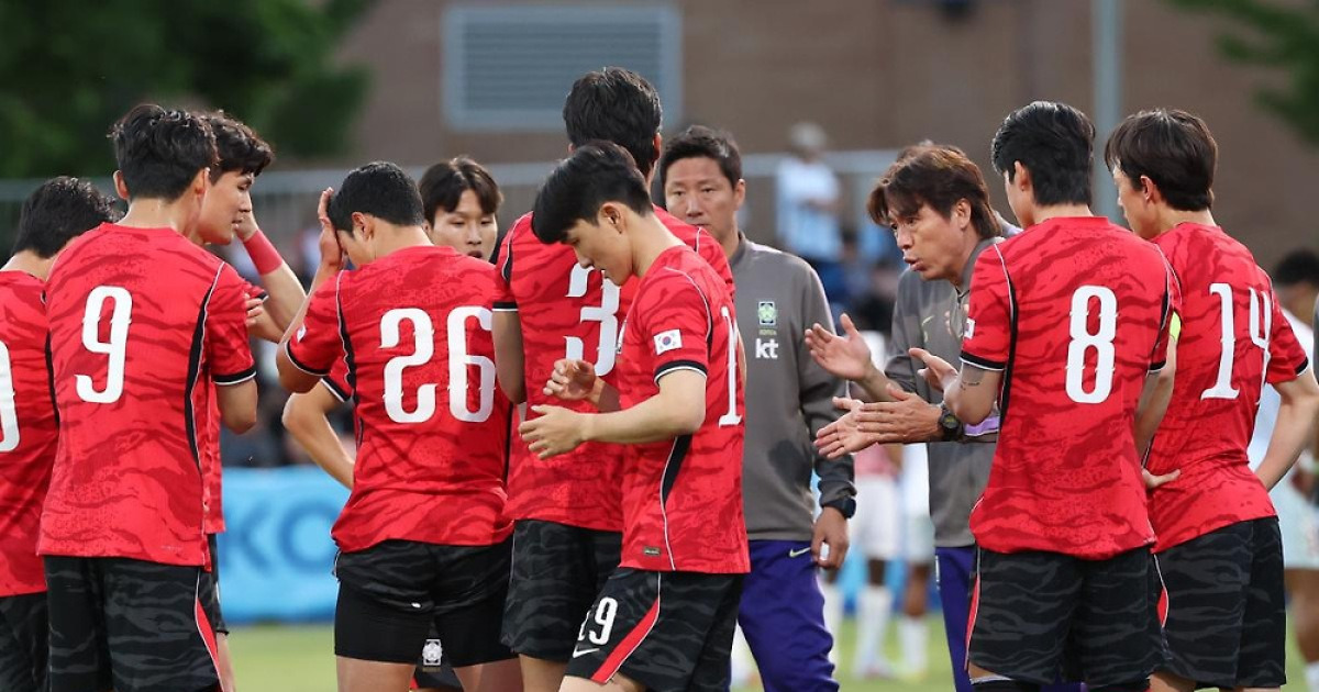 이겼지만 '찝찝'…홍명보호, 월드컵 최종 평가전서 1-0 신승