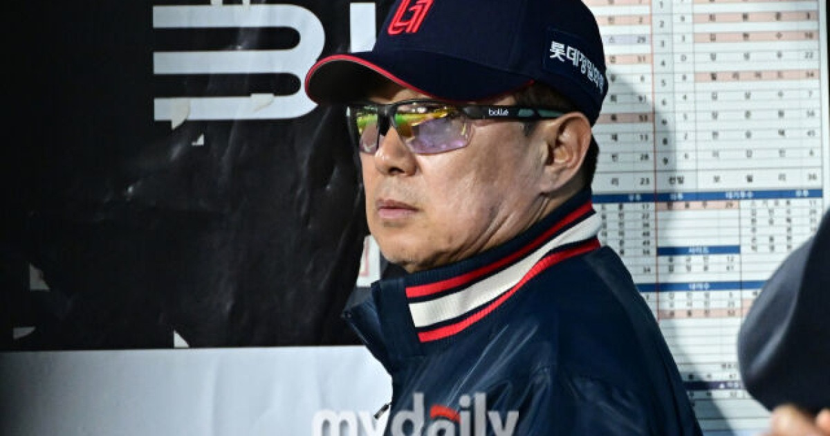 롯데 김태형 감독, 韓 역대 7번째 대기록까지 1승 남았다…박세웅이 스승에게 영광 안길까