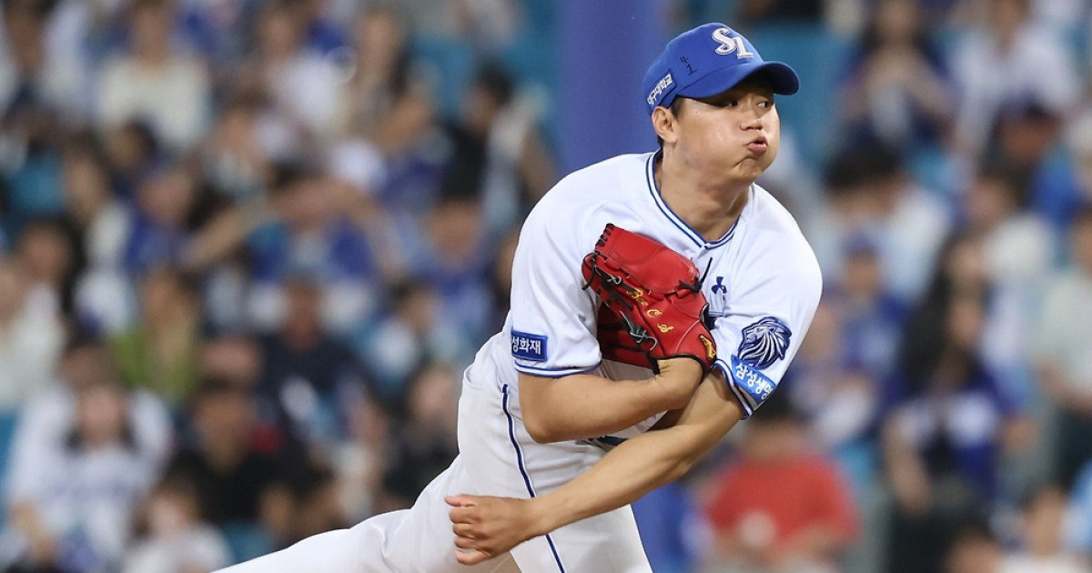 류지현 감독 앞에서 쾌투, 태극마크 더 가까워진 배찬승…"국가대표는 정말 특별한 일" [대구 인터뷰]