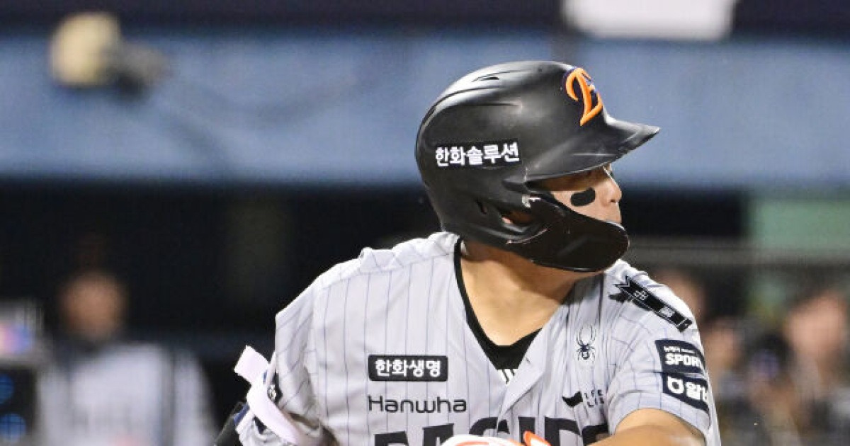 '결국' 100억 모범 FA 강백호 안 나왔다, 한화 파격 라인업 가동→106분 중단 끝 패배…6위팀에 0.5G 차 쫓기다