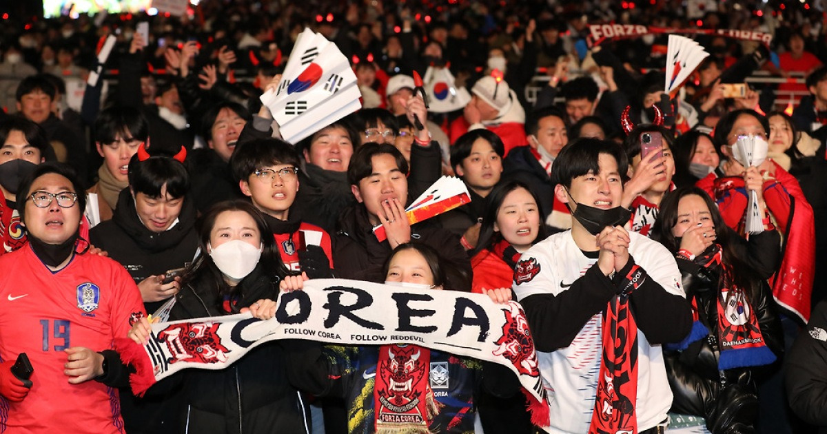 "대~한민국" 12일 체코전부터 광화문광장서 '붉은 물결' 거리 응원
