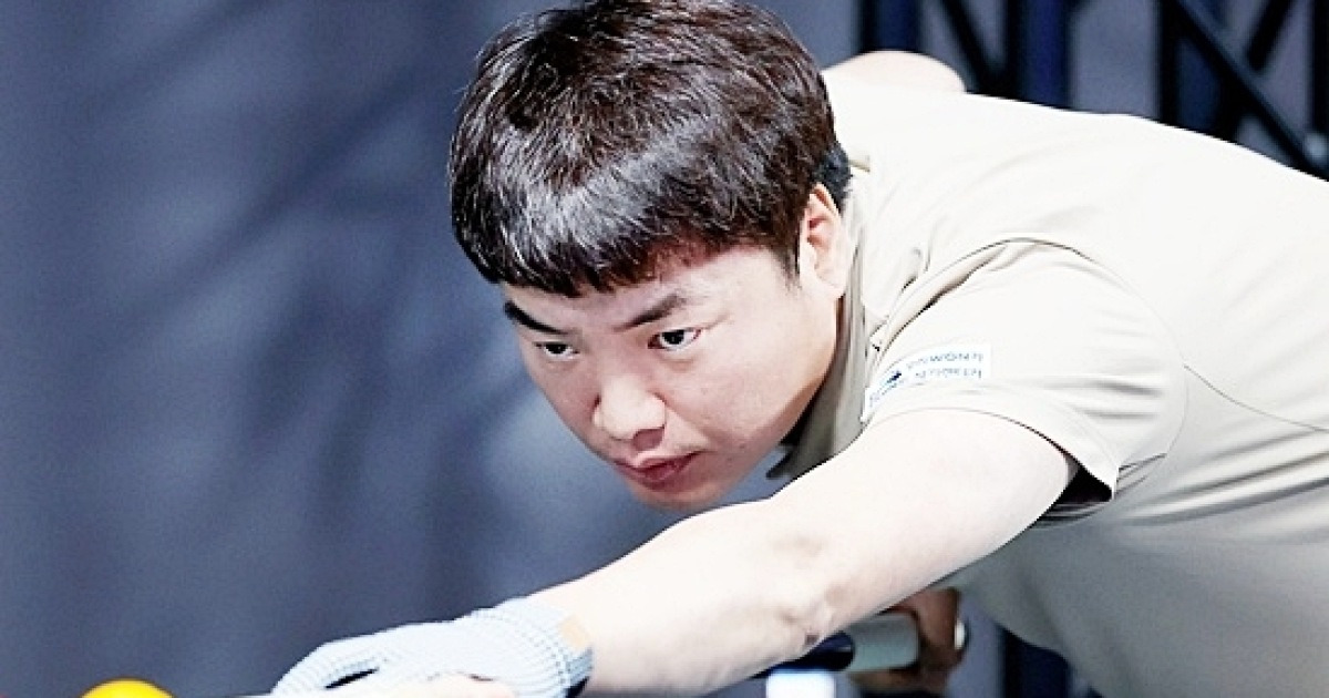 “뱅크샷 12방에 디펜딩챔프 무너졌다” 강민구, 산체스 꺾고 8강行…이충복 김준태 신정주도 8강[하이원리조트PBA]