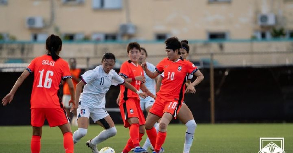 한국 여자 축구 대표팀, 대만 꺾고 동아시안컵 본선행