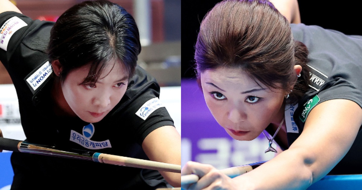 '당구 女帝 최초의 10억이냐, 천적의 2번째 4억이냐' 김가영 vs 스롱, 5번째 결승 격돌
