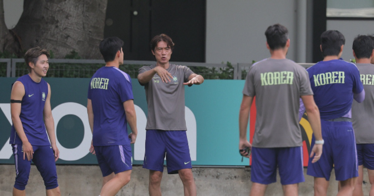 ‘비장한 분위기’ 홍명보호, 체코전 앞두고 마지막 훈련