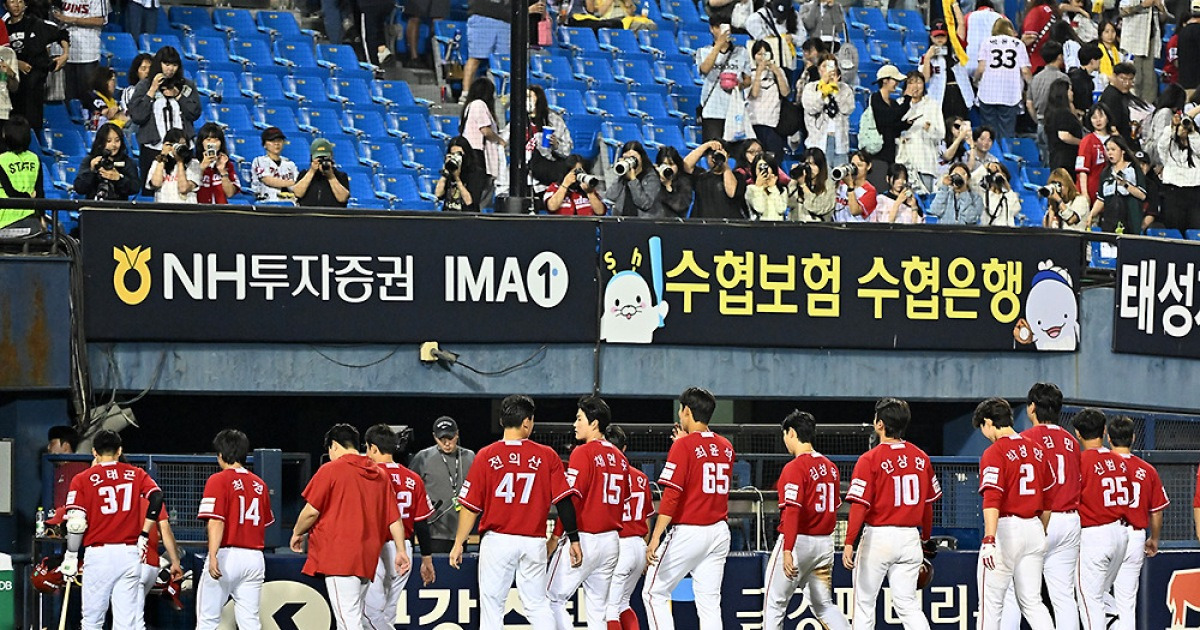 '8G 1승7패' 이렇게 안 풀릴 수 있나…올해도 천적 LG 넘지 못하나 [잠실 현장]