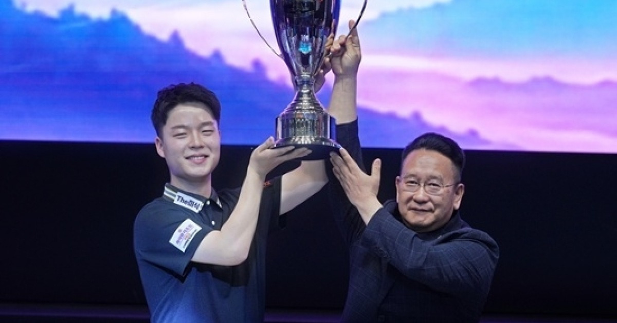 “PBA에 18세 김영원 시대 열렸다” 응오딘나이 물리치고 하이원배 우승, 개인 통산 4번째 정상
