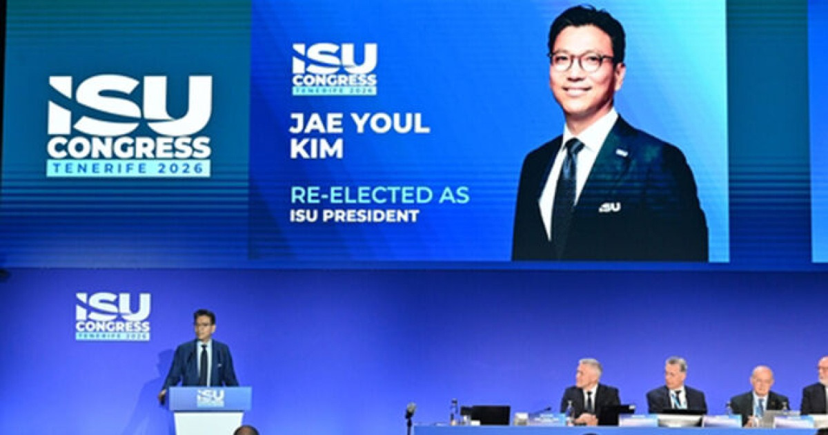 김재열 국제빙상연맹 회장, 2030년까지 연임…IOC 위원 자격도 유지