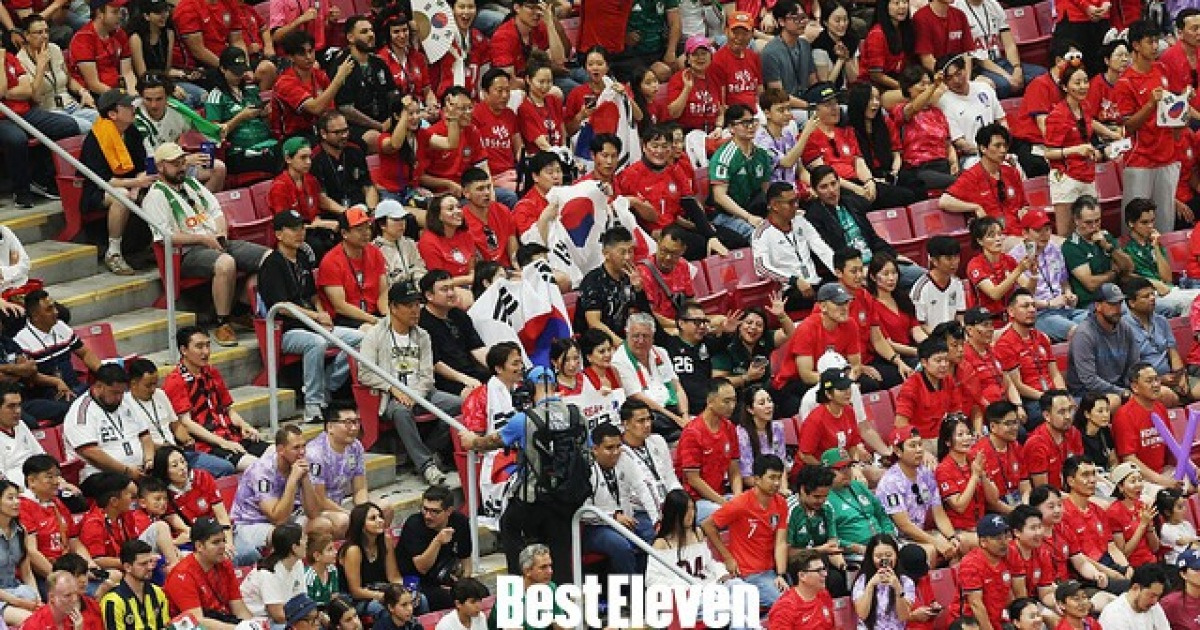 "빈 좌석? 관중들이 통로에 서 있었다" FIFA의 황당 해명… 4만 4,985명 한국-체코전 공석 논란 진화 나섰다