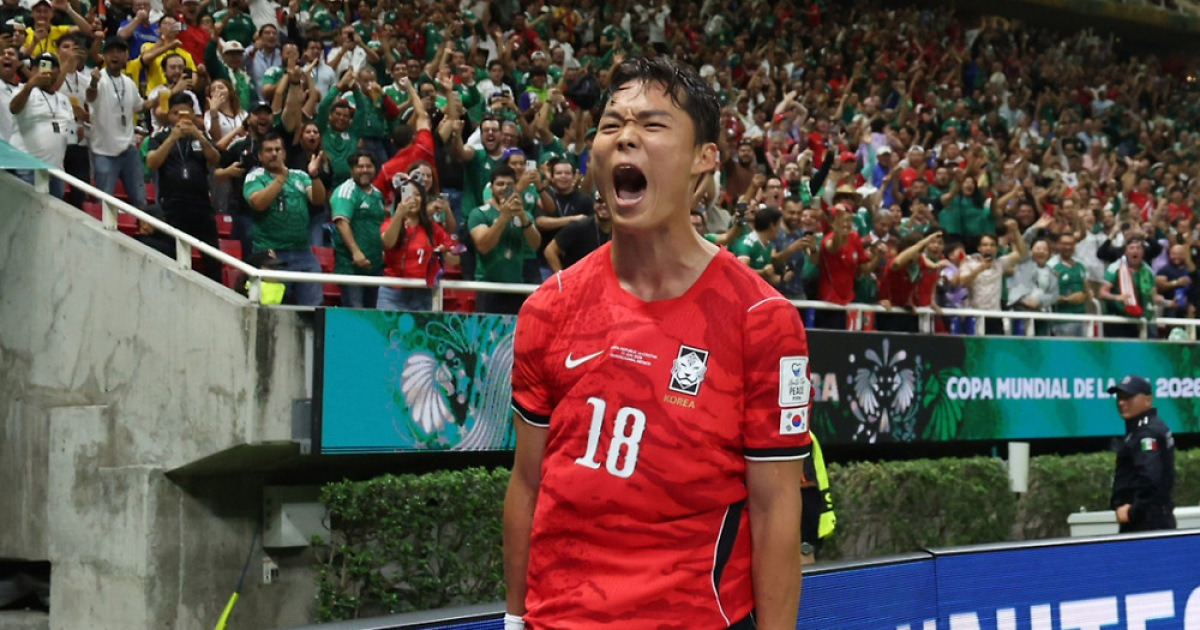 오현규 결승골 효과 '톡톡'…한국, FIFA 랭킹 22위 도약