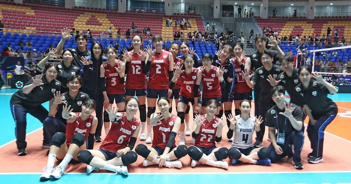 여자 배구대표팀, 대만에 3-2 신승…조 1위로 AVC컵 준결승 진출