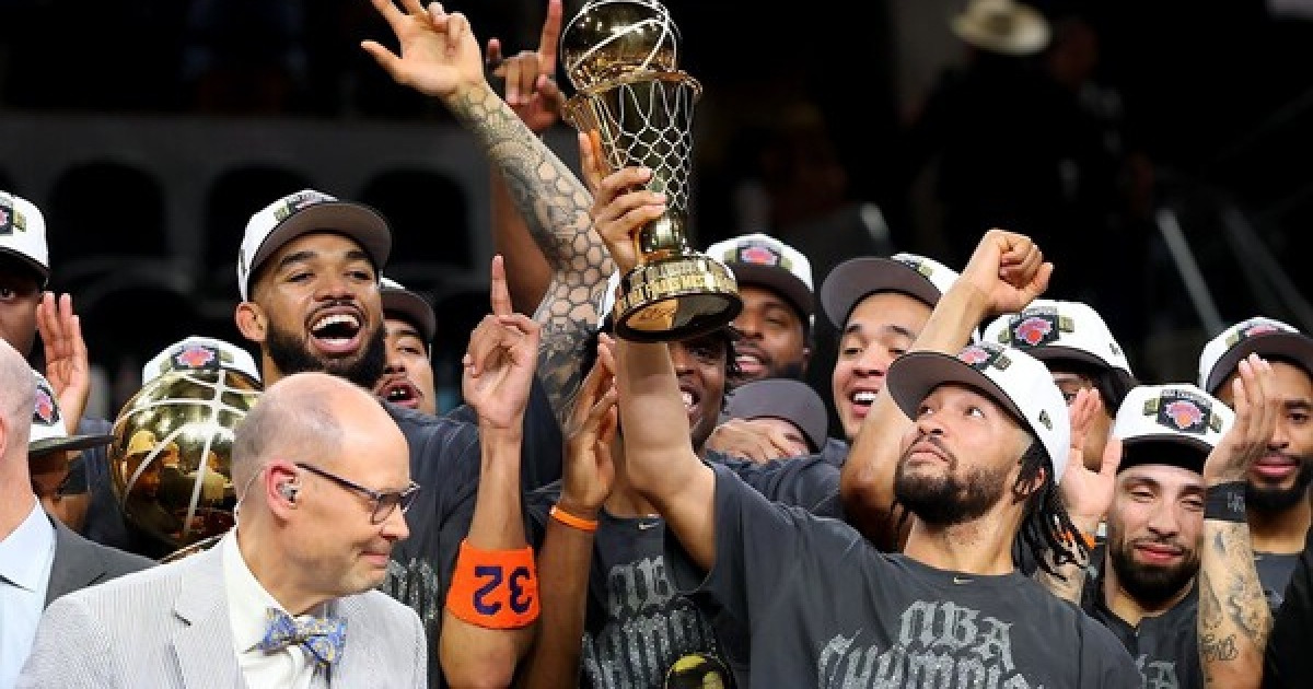 '45점 브런슨 MVP' 뉴욕 스포츠 잔혹사 끝났다! 닉스, 샌안토니오 꺾고 53년 만에 NBA 챔피언