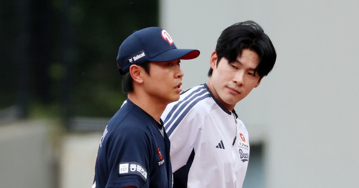 '긴급 병원 이송' 두산 어쩌나, 직접 교체 요청 심상치 않다…"14일 한번 더 검진 예정"