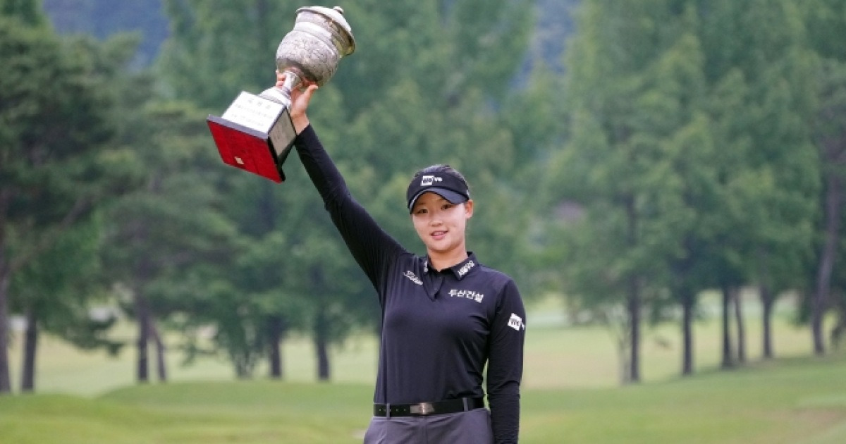 KLPGA 김민솔 시대 활짝…메이저대회  메르세데스-벤츠 한국여자오픈 제패하며 시즌 2승