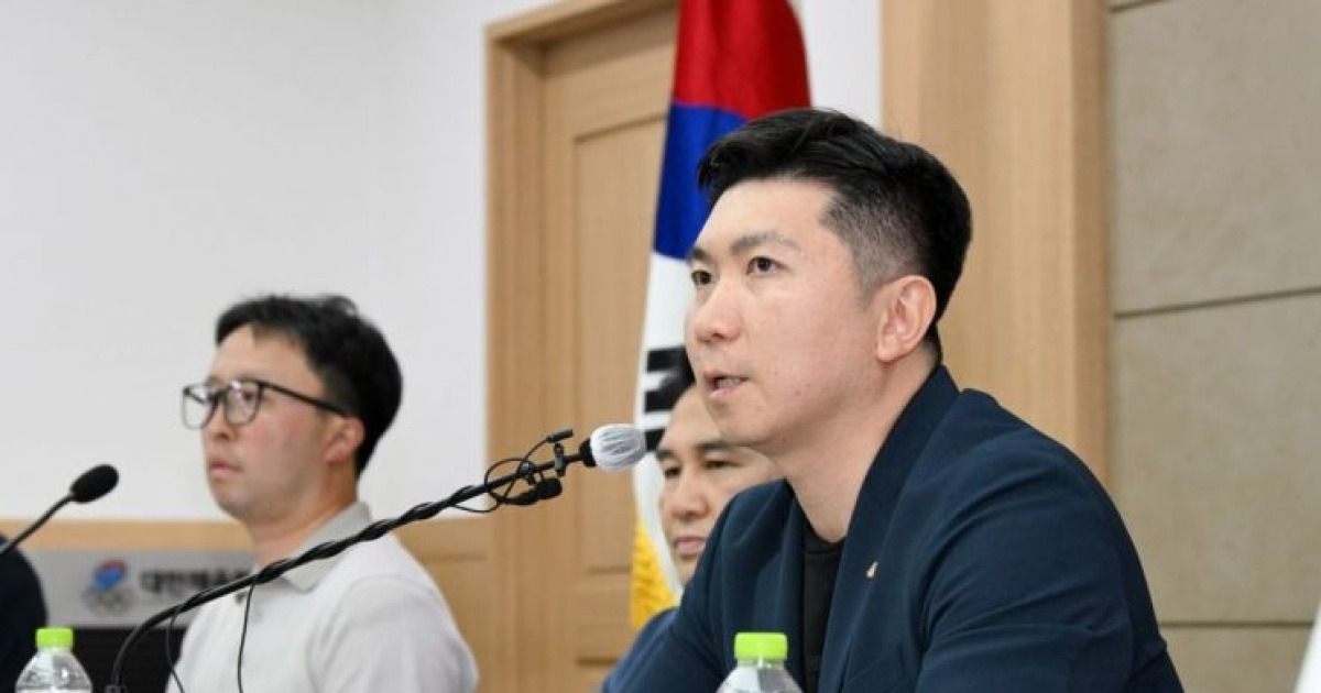 유승민 회장 "체육행정 마비 상태"…정부·경찰에 조속한 해결 요청