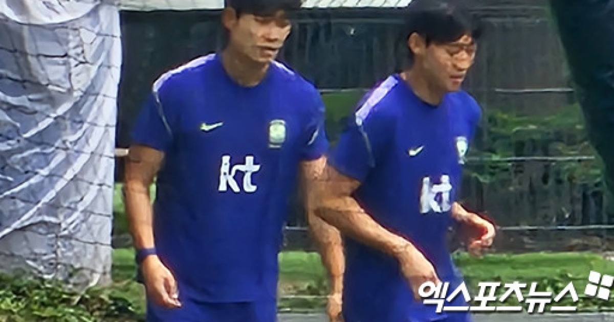 홍명보호 천군만마! '부상' 김태현-배준호, 대시 훈련 소화→멕시코전 복귀 목표 [과달라하라 현장]