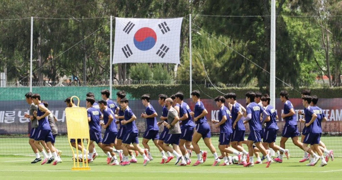홍명보호, 드디어 완전체 이뤘다... 배준호·김태현까지 가세[북중미월드컵]