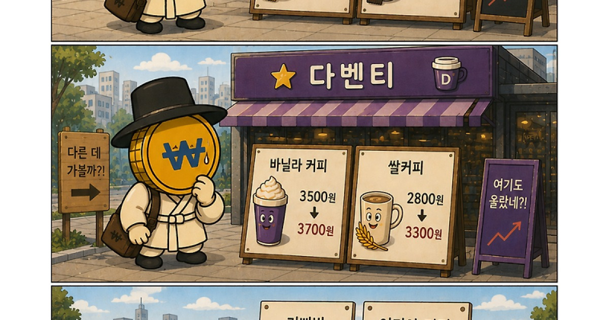 [AI 코인패밀리 만평] 너도 올렸어? 나두⋯