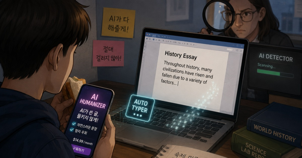 “일부러 오타까지 내줘요”…교수님도 깜빡 속은 ‘AI 꼼수 전쟁’