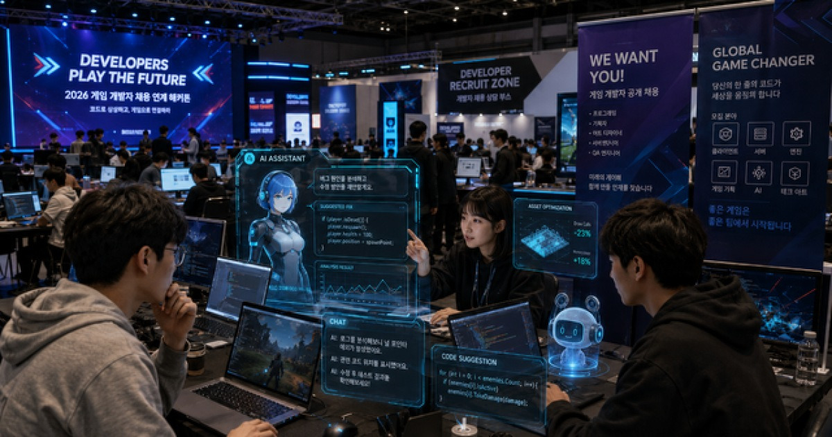 AI 열풍에…개발자 적극 물색하는 韓 게임업계