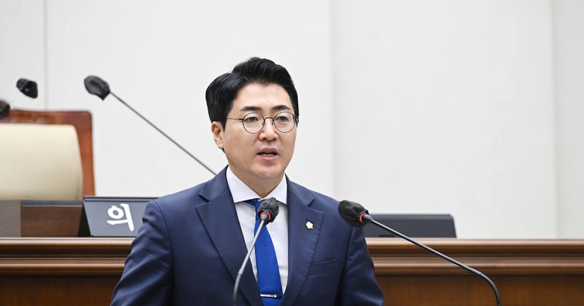 김기남 김포시의원 “AI 기반 스마트 행정혁신 서둘러야”