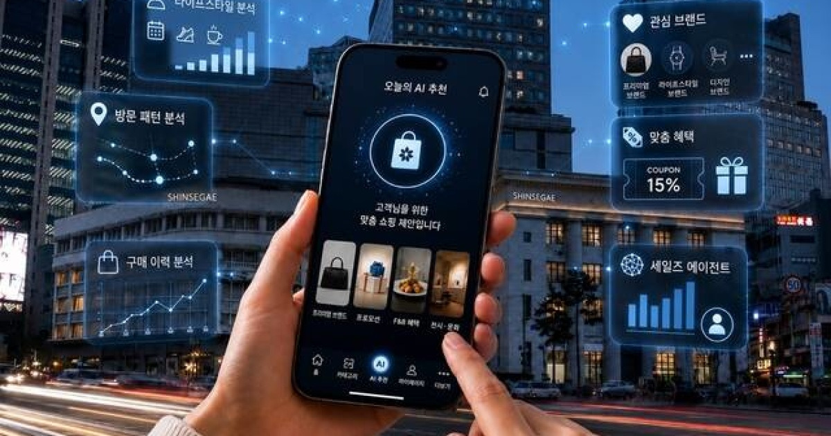 신세계百 '초개인화 AI' 기술, 국제 머신러닝 학회 논문 채택