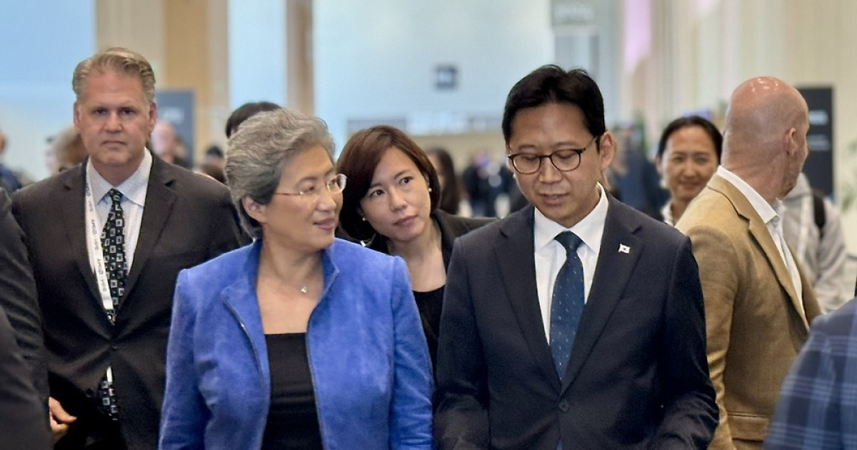 AMD, 한국에 AI 연구센터 설립…과기부와 AI 생태계 구축