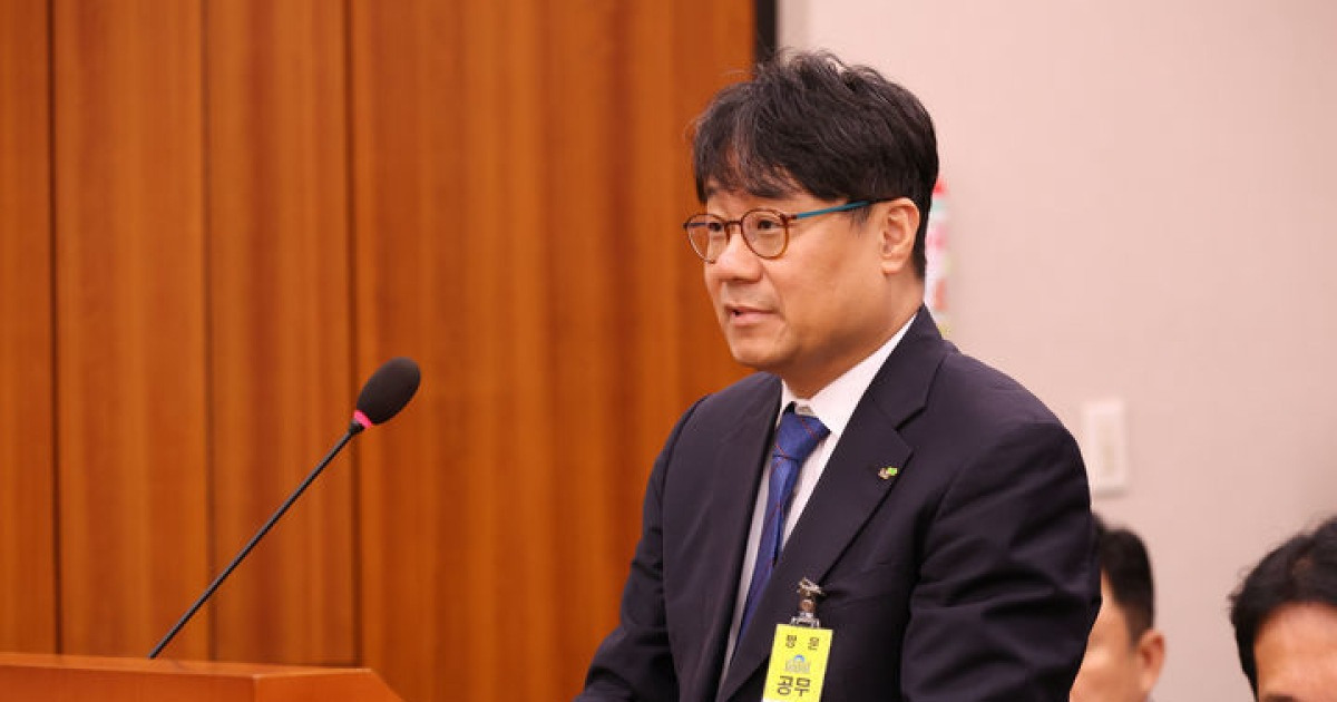 발언하는 이성훈 LH 사장