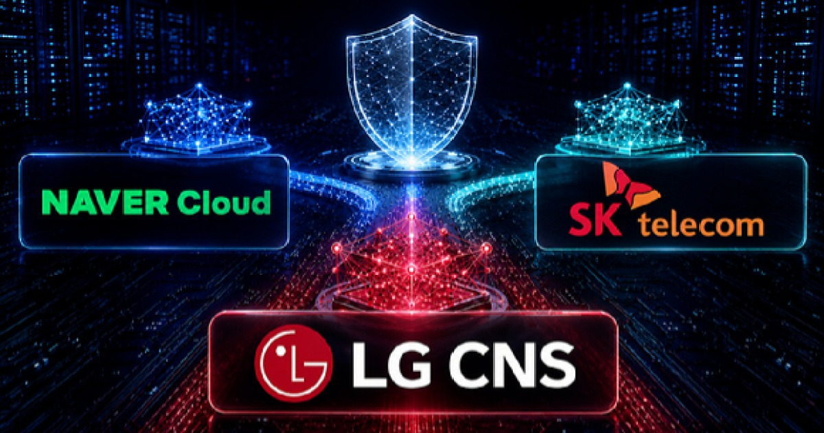 LG CNS, '사이버보안 특화 AI' 도전장⋯SKT·네이버클라우드와 3파전?