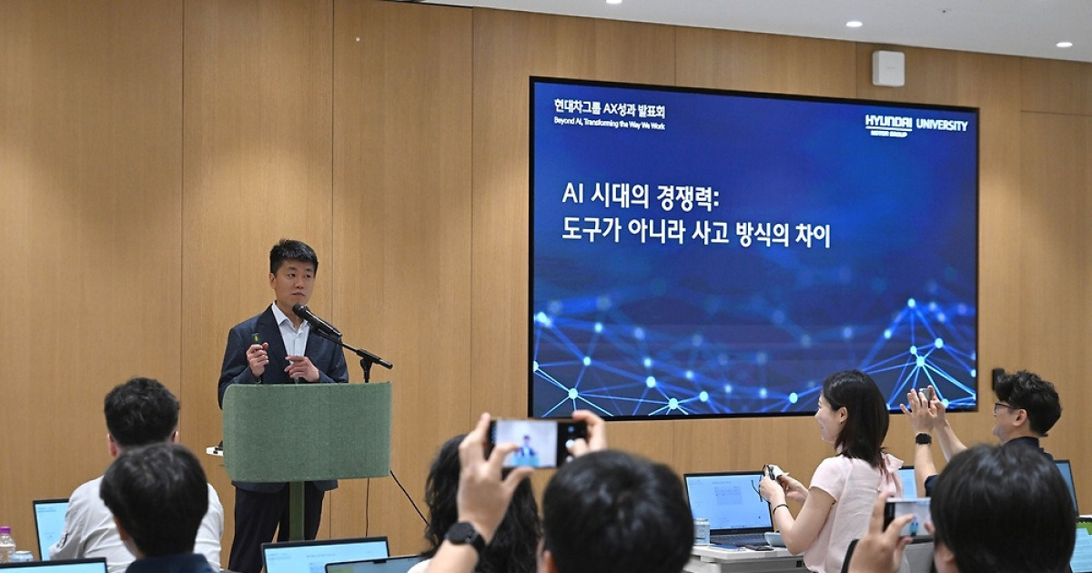 류석문 현대오토에버 대표 ‘코딩 강사’ 변신…“AI 맹신 안돼, 최소 비용·최대 효율 중요”