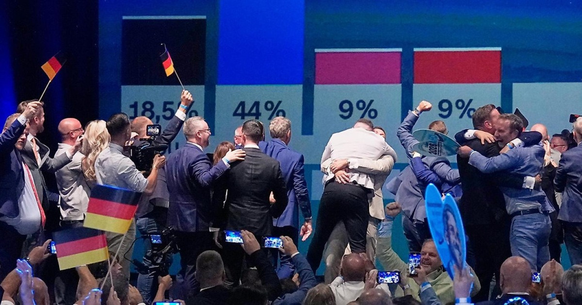 獨 극우정당 AfD 압승… ‘방화벽 원칙' 깨고 주정부 집권 노려