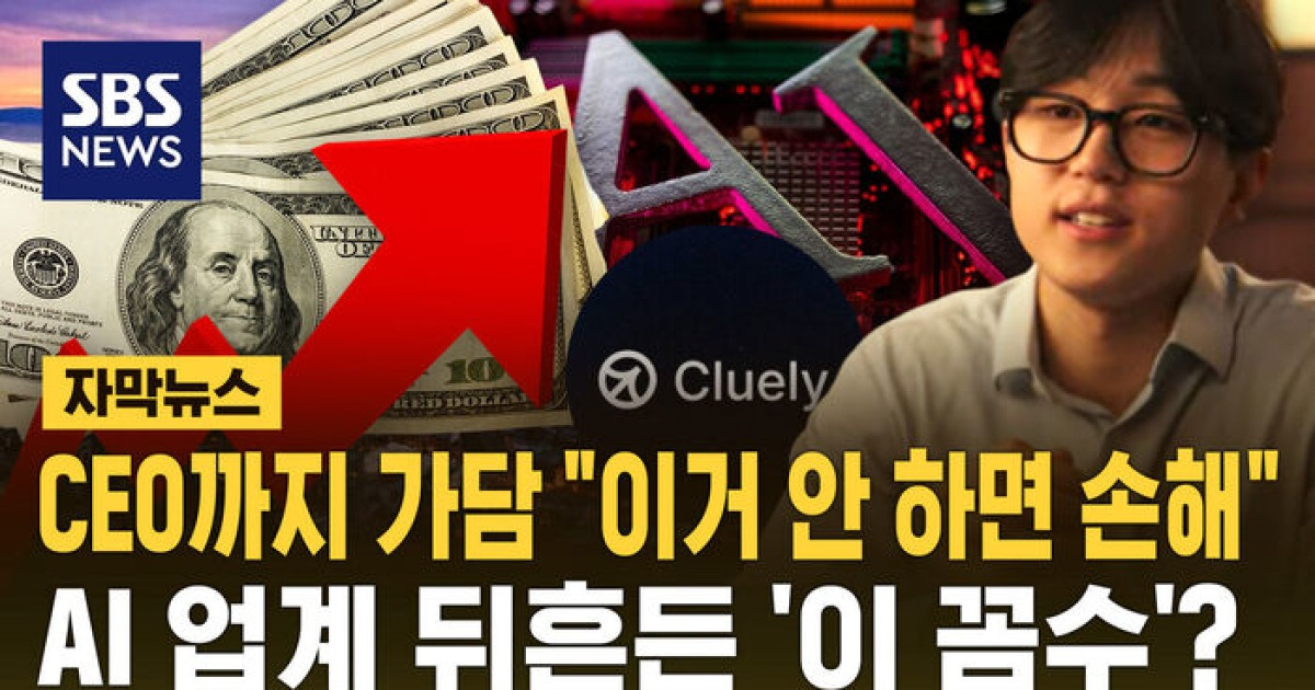 [자막뉴스] CEO까지 가담 "이거 안 하면 손해"…AI 업계 뒤흔든 '이 꼼수'?