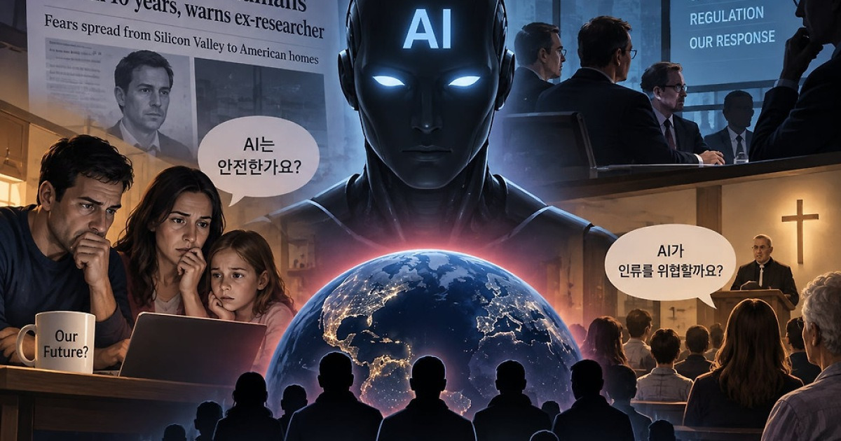 “10년내 다 죽을 수도”… 美 일상 덮친 AI 종말론 공포