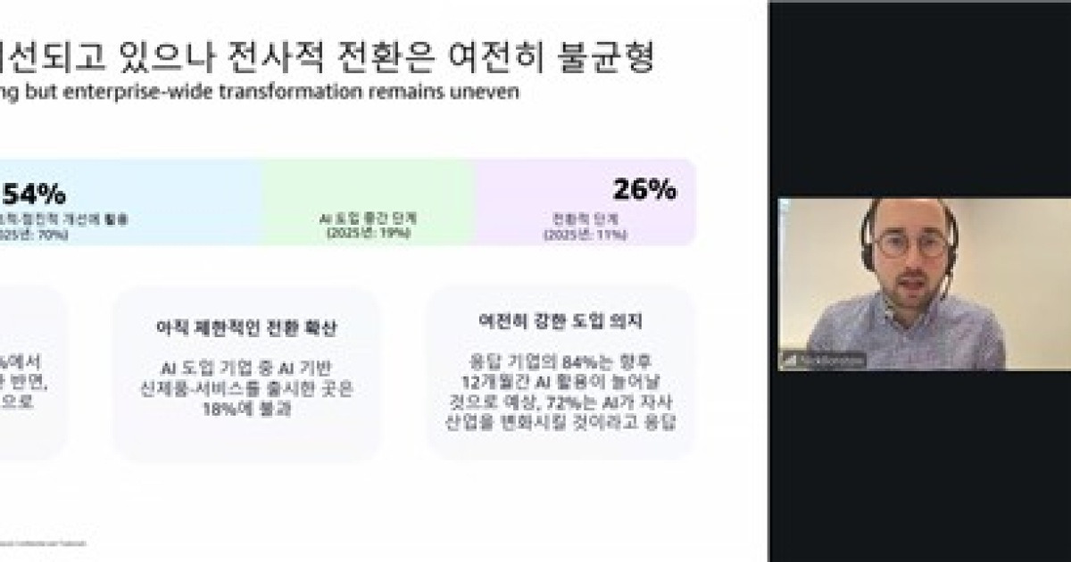 [AI픽] AWS "한국, 피지컬AI 선도 잠재력…관건은 활용사례"
