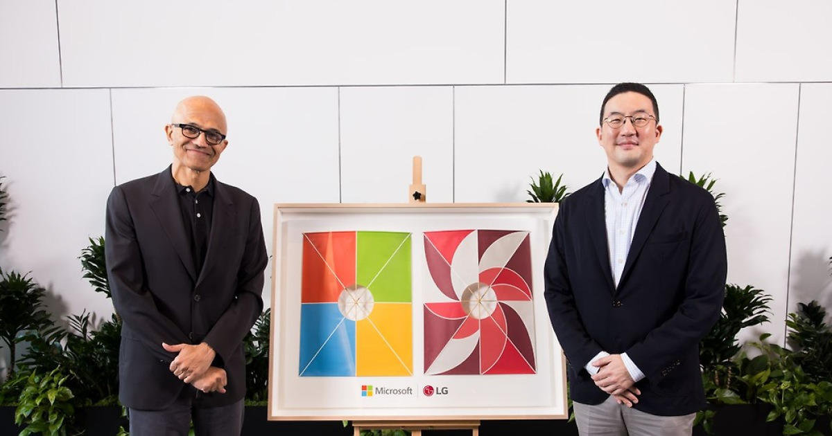 빅테크와 ‘AI 생태계’ 접점 넓히는 LG…MS와 전략적 파트너십, 엔비디아 AI팩토리 최초 인증