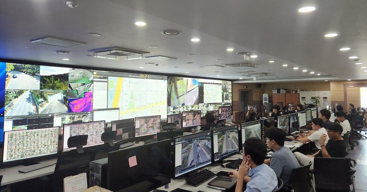 청주시 2028년까지 CCTV 8000대 인공지능으로 전환