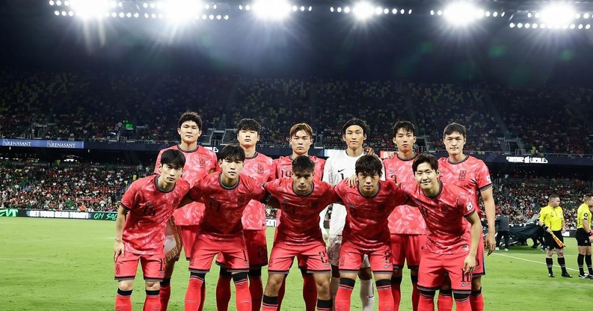 한국축구, 북중미 월드컵 파워랭킹 11위…日 제치고 아시아 1위