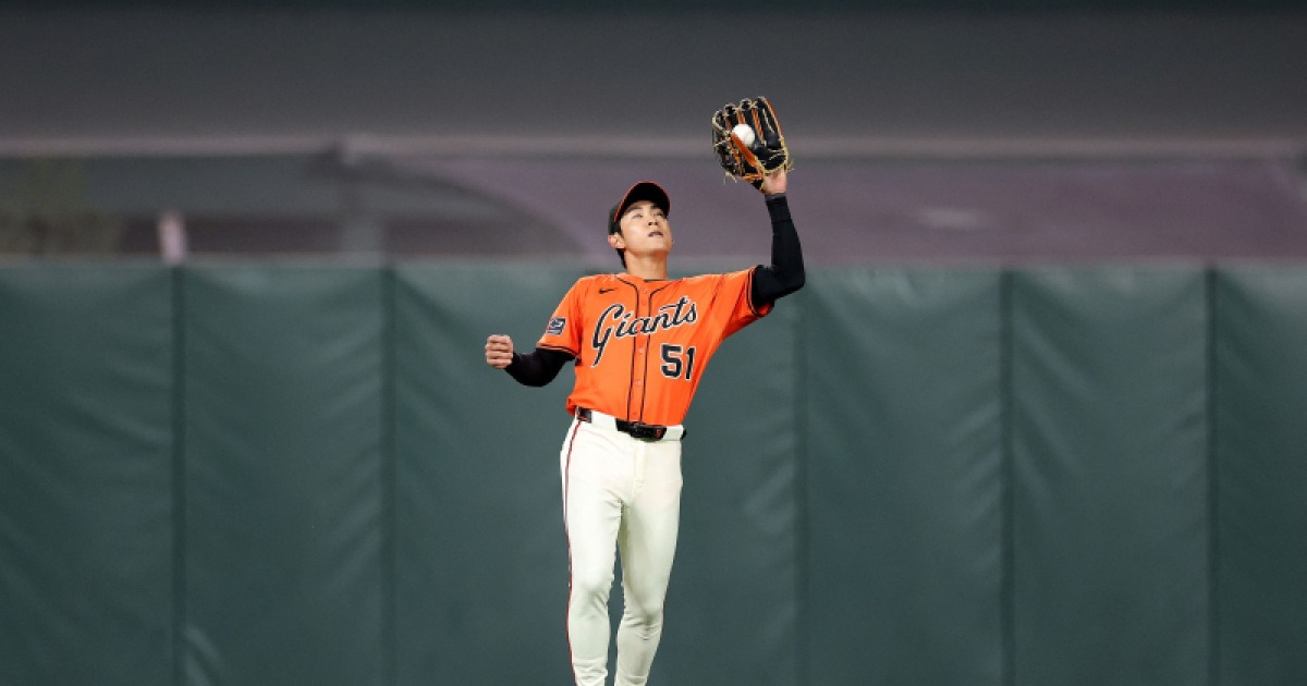 이정후, 안타 없었지만 ‘행운의 볼넷→팀 승리 발판’…SF는 다저스에 5-1 끝내기 승리